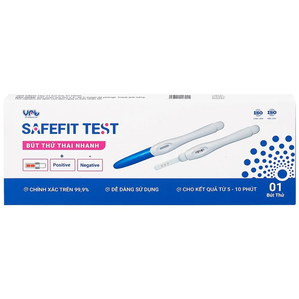 Hình ảnh Bút thử thai nhanh Safefit cho kết quả nhanh với độ chính xác cao
