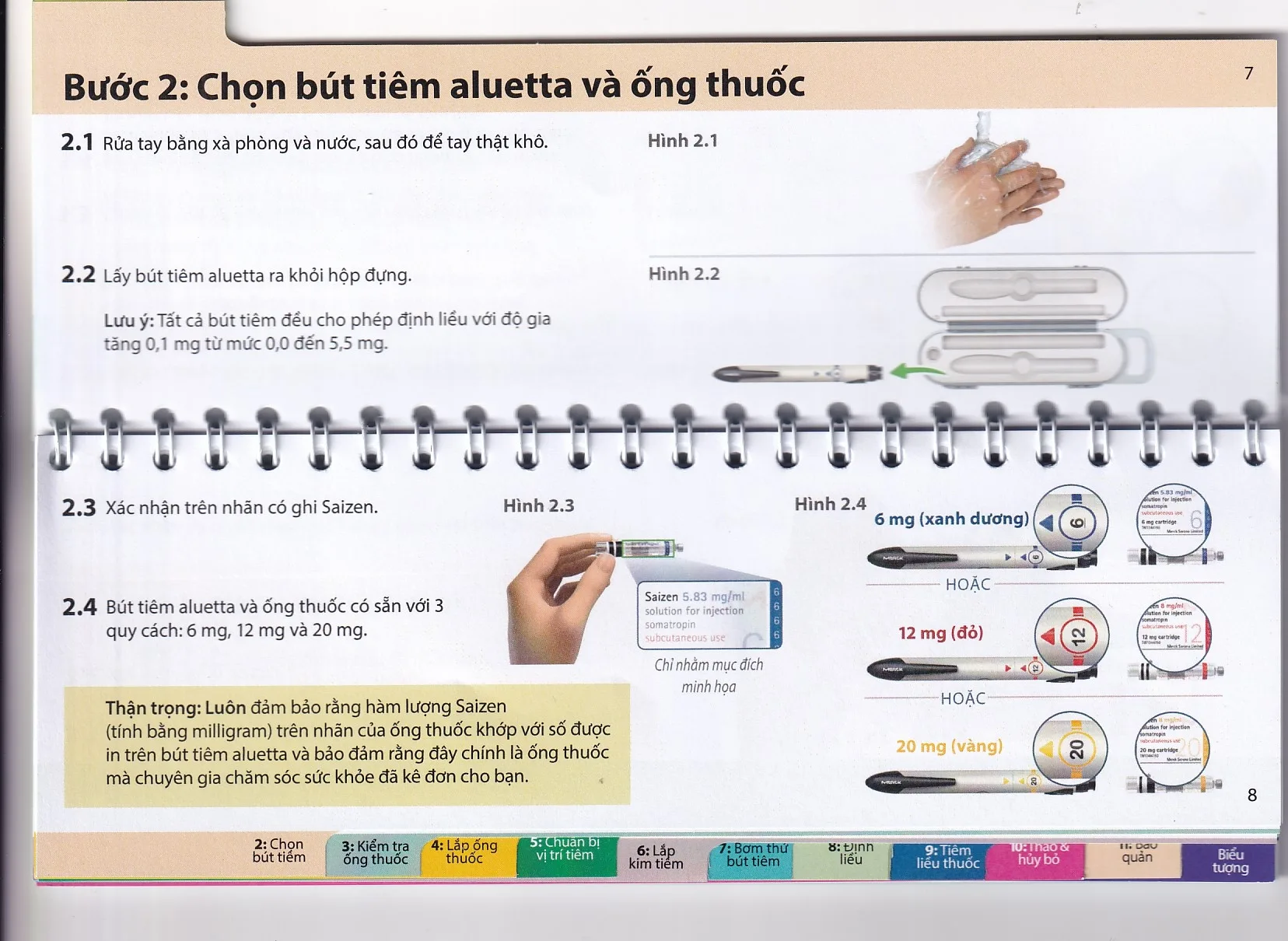 Hình ảnh Bút tiêm aluetta Merck điều trị bệnh tiểu đường bằng insulin