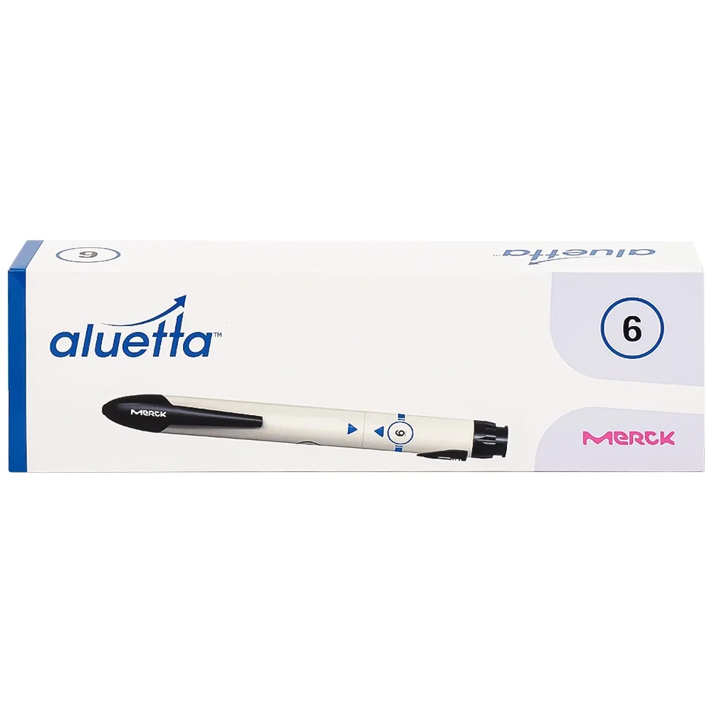 Hình ảnh Bút tiêm aluetta Merck điều trị bệnh tiểu đường bằng insulin