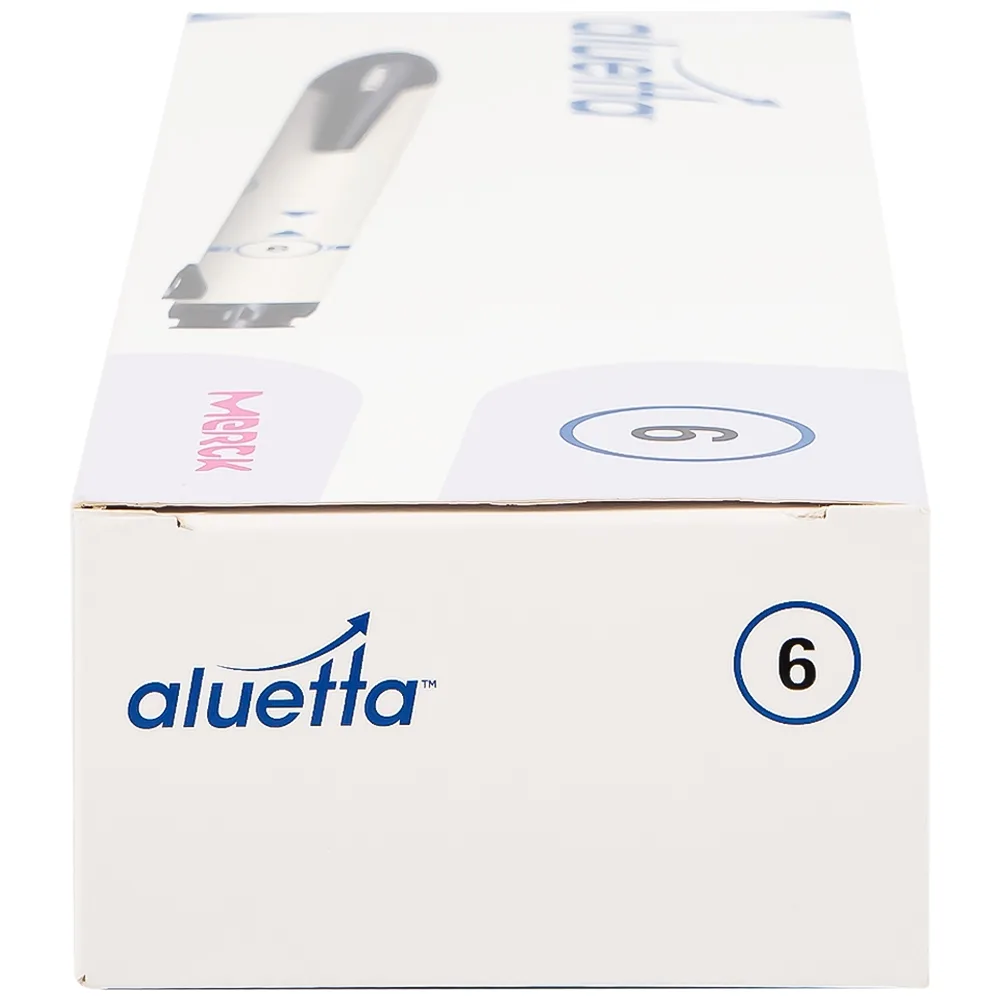 Hình ảnh Bút tiêm aluetta Merck điều trị bệnh tiểu đường bằng insulin