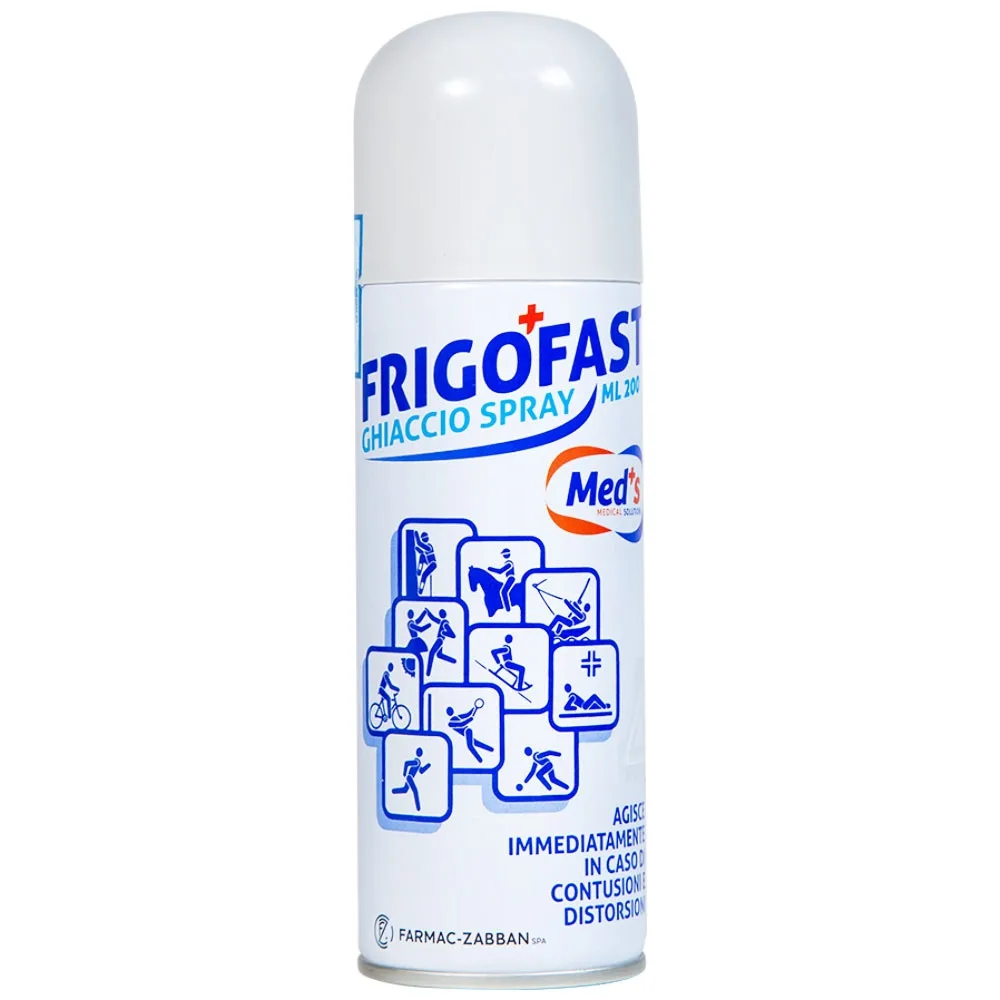 Hình ảnh Chai xịt lạnh Frigofast Spray giảm đau bong gân, căng cơ, giãn dây chằng (200ml)