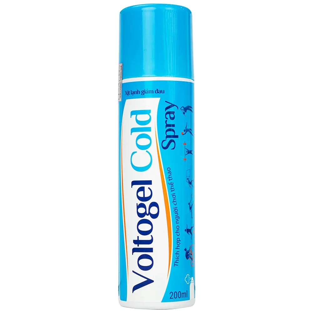 Hình ảnh Chai xịt lạnh Voltogel cold spray giảm đau, chống viêm, thúc đẩy tuần hoàn máu (200ml)