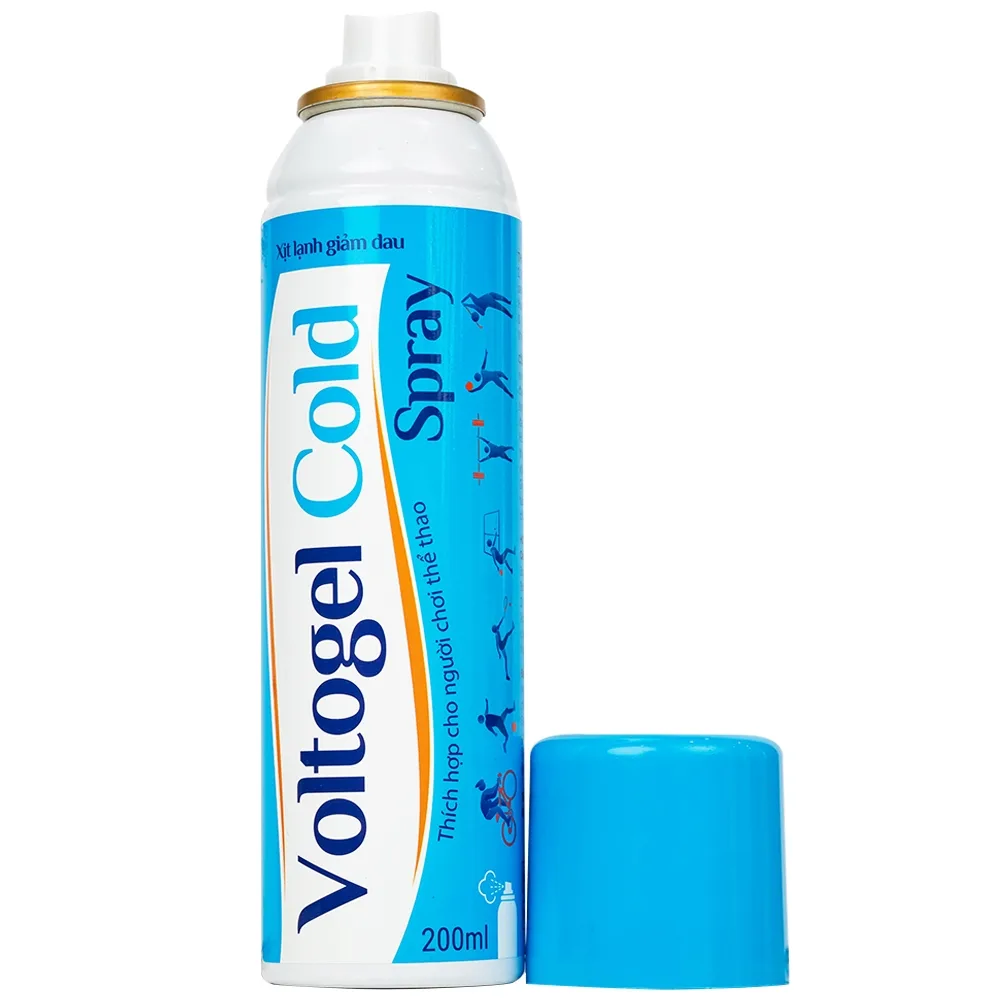 Hình ảnh Chai xịt lạnh Voltogel cold spray giảm đau, chống viêm, thúc đẩy tuần hoàn máu (200ml)