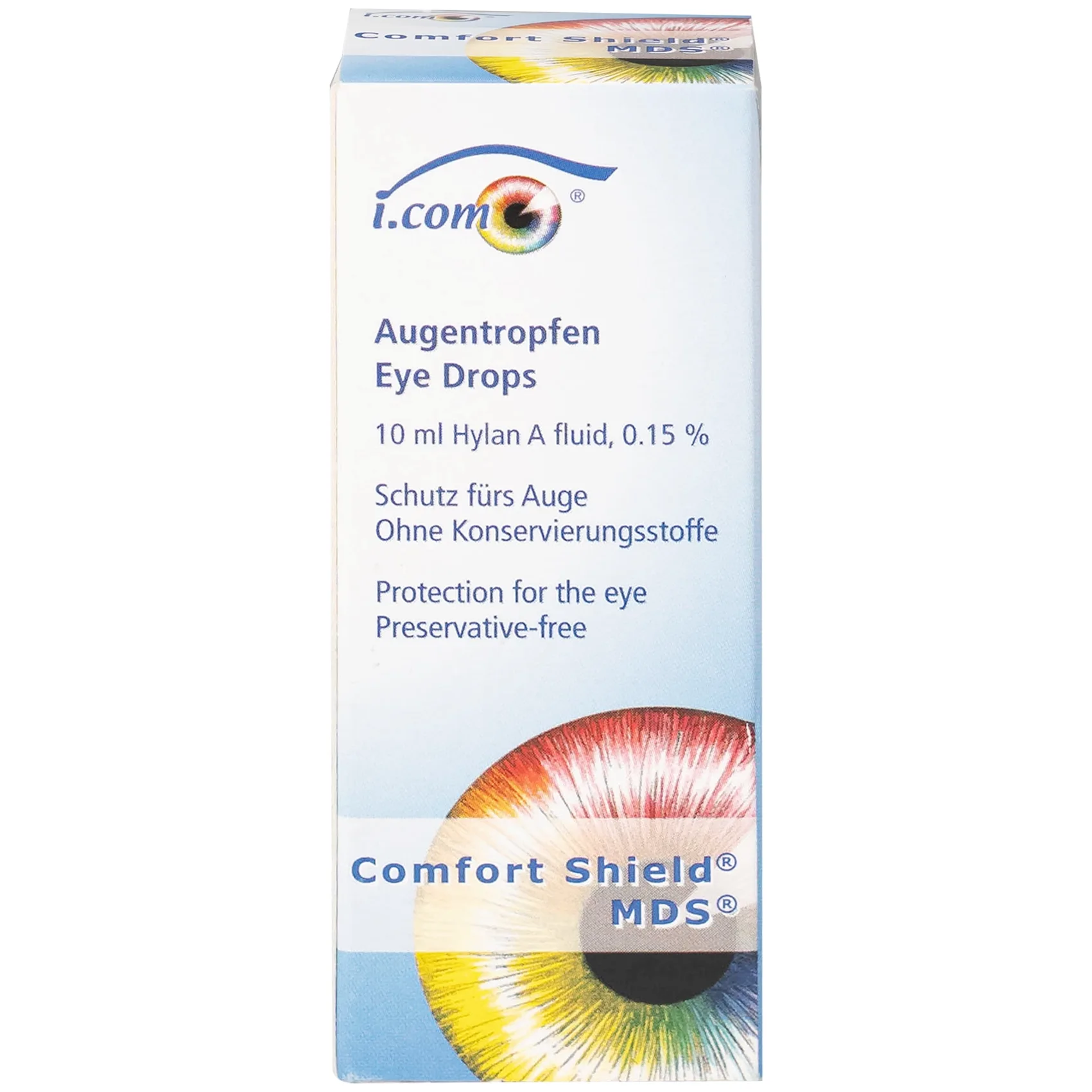 Hình ảnh Dung dịch nhỏ mắt Comfort Shield MDS 10ml I.com giảm khô mắt do viêm giác mạc kết mạc khô