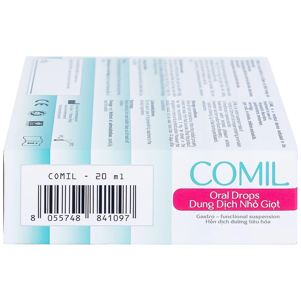 Hình ảnh Dung dịch nhỏ giọt Comil PJ Pharma giảm rối loạn tiêu hóa, chướng bụng, đầy hơi, nôn trớ ở trẻ (20ml)