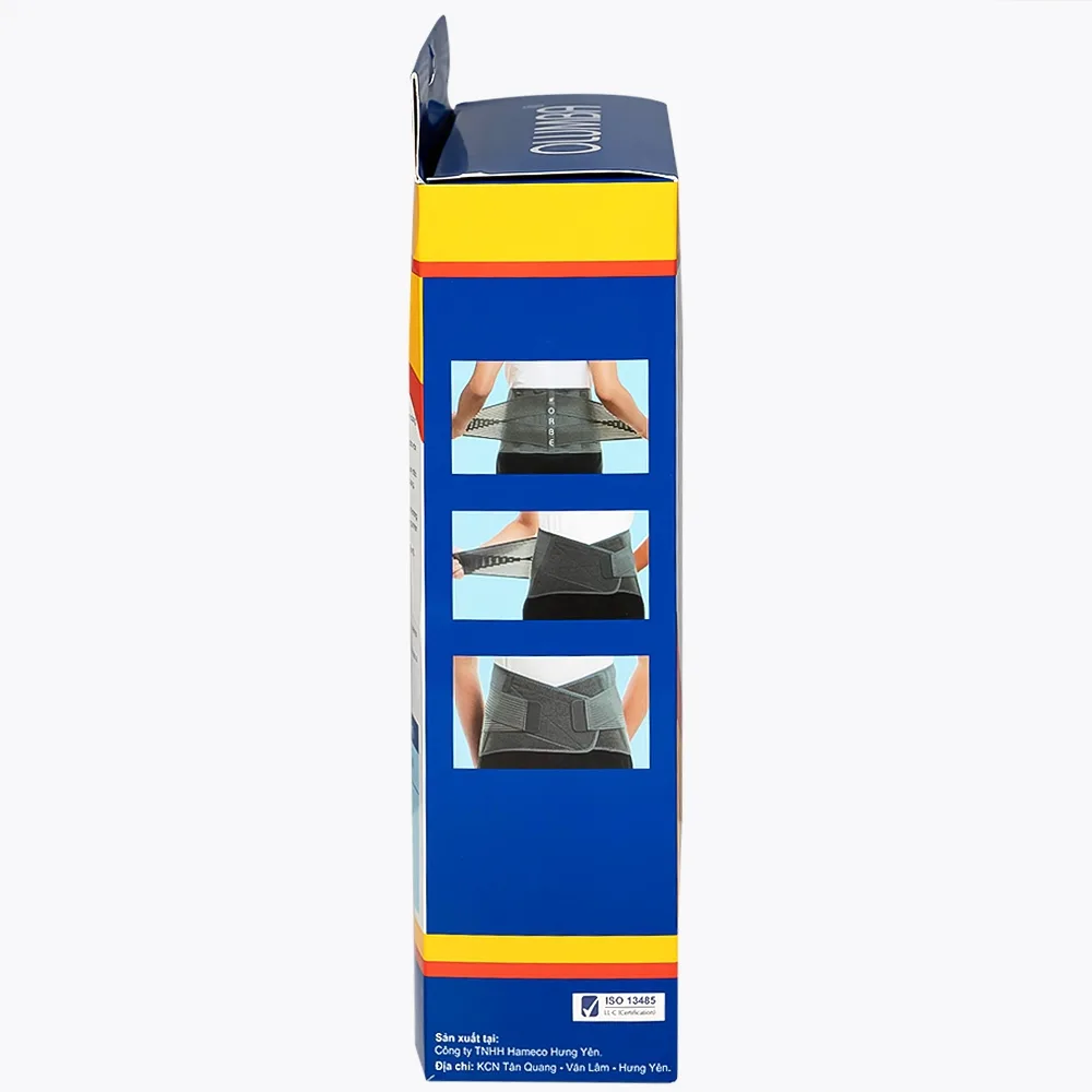 Hình ảnh Đai thắt lưng cao cấp Olumba Size XL dự phòng tổn thương cột sống thắt lưng