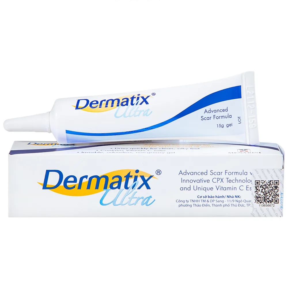 Hình ảnh Gel Dermatix Ultra cải thiện hiệu quả sẹo lồi và sẹo phì đại (15g)