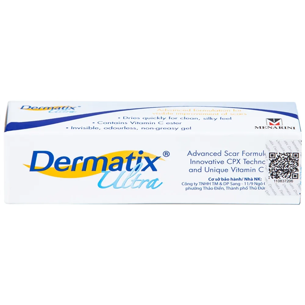 Hình ảnh Gel Dermatix Ultra cải thiện hiệu quả sẹo lồi và sẹo phì đại (7g)