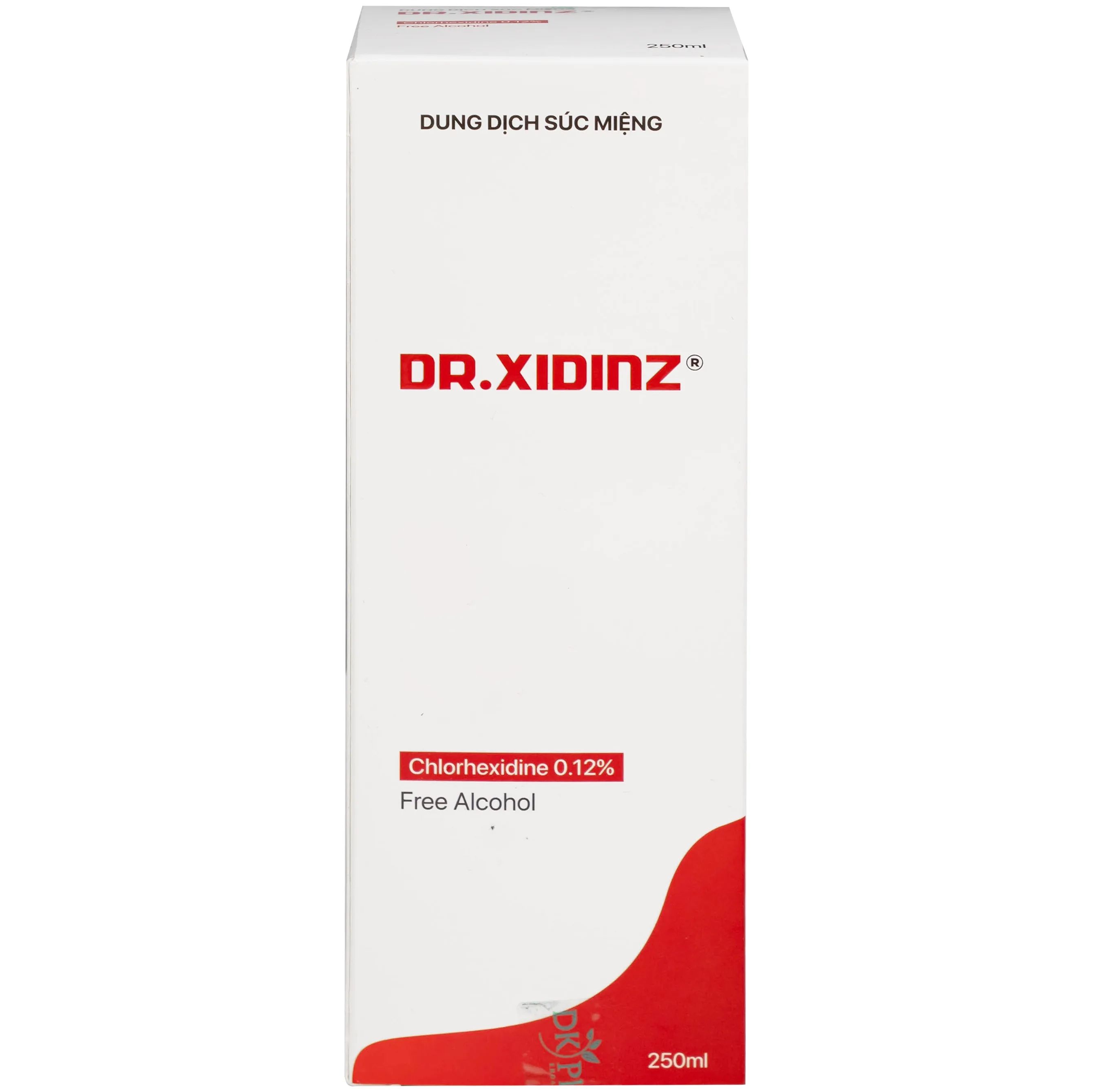 Hình ảnh Nước súc miệng Dr.Xidinz 250ml DK Pharma loại bỏ và ngăn ngừa mảng bám, làm trắng răng