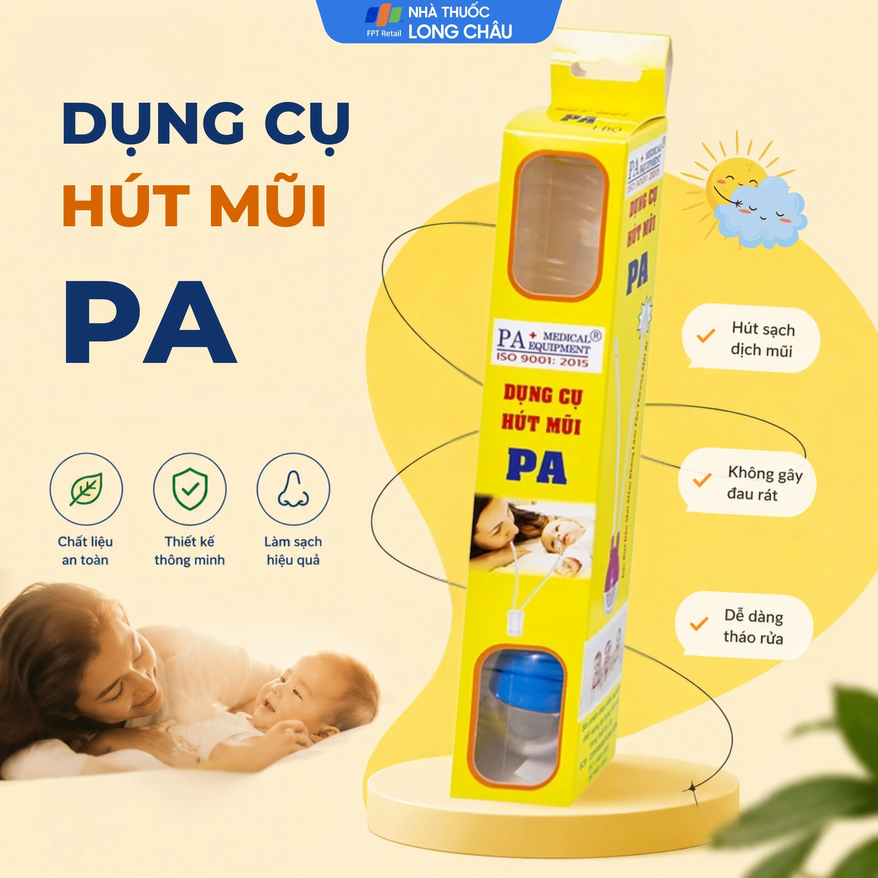 Hình ảnh Dụng cụ hút mũi trẻ em PA