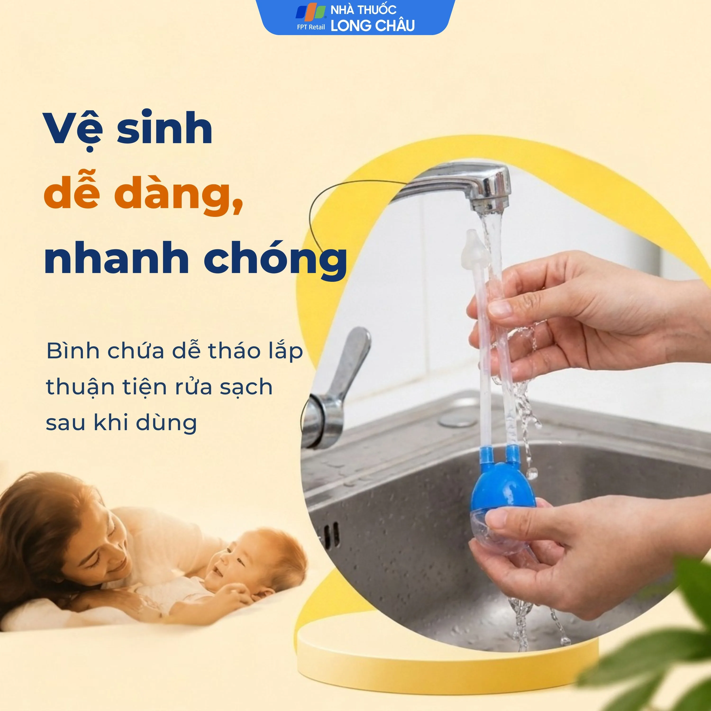 Hình ảnh Dụng cụ hút mũi trẻ em PA