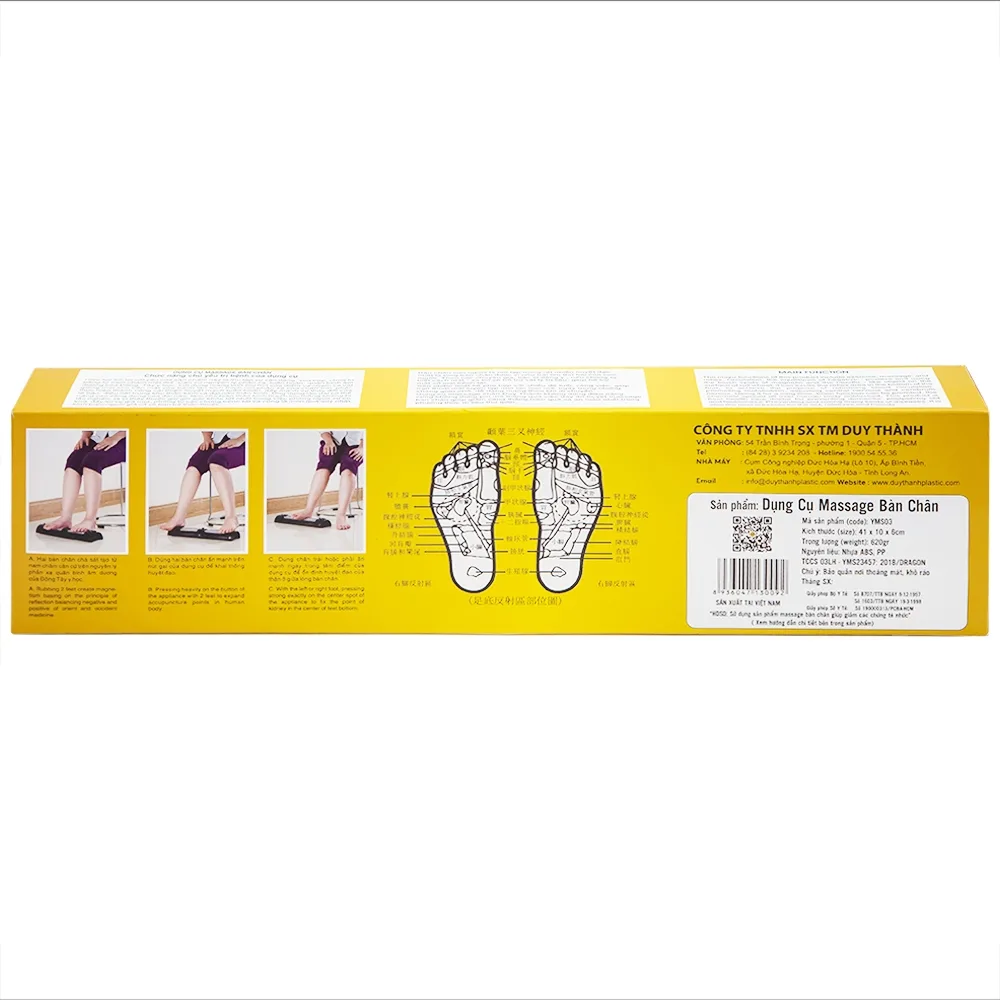 Hình ảnh Dụng cụ massage bàn chân Duy Thành ngăn ngừa bệnh tật, phong thấp, thấp khớp (1 cái x 620gr)
