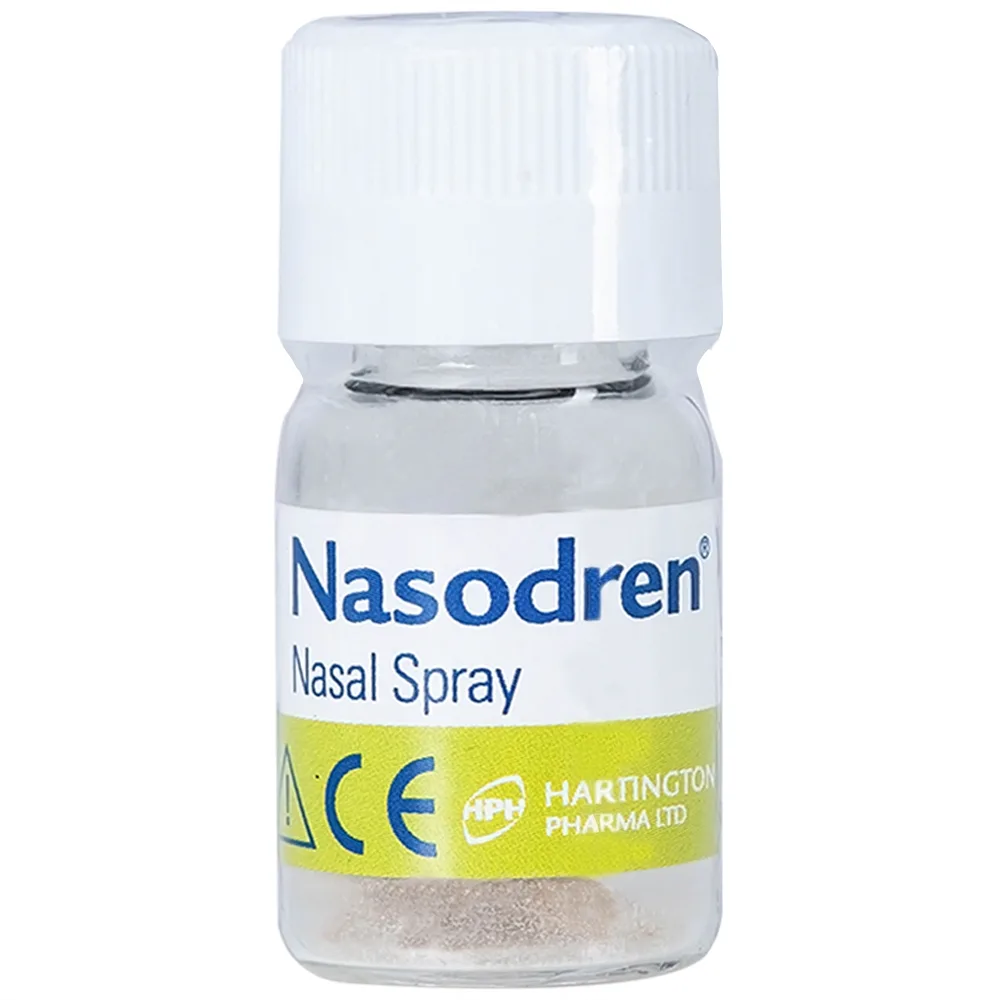Hình ảnh Dung dịch xịt mũi Nasodren Hartington làm sạch mũi, xoang, giảm triệu chứng viêm xoang cấp tính và mãn tính (50mg)