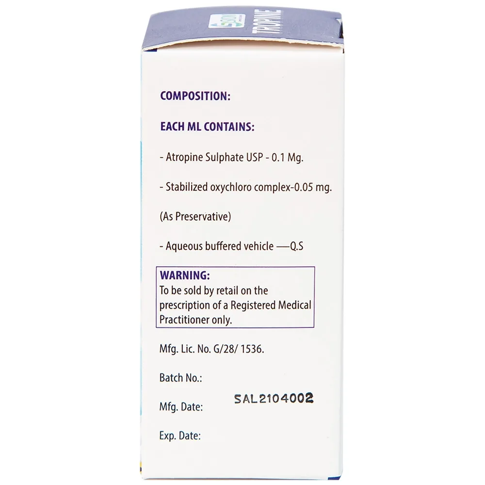 Hình ảnh Dung dịch nhãn khoa Tropine SION kiểm soát và làm chậm sự tiến triển của bệnh cận thị ở trẻ em (10ml)