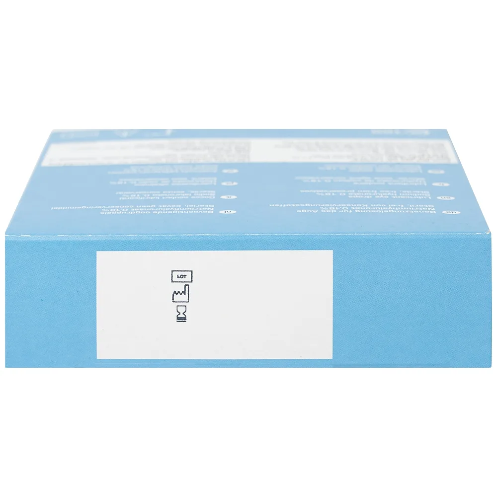 Hình ảnh Dung dịch nhỏ mắt Vismed TRB Chemedica dùng cho khô mắt hoặc tổn thương bề mặt nhãn cầu (20 ống x 0.3 ml)