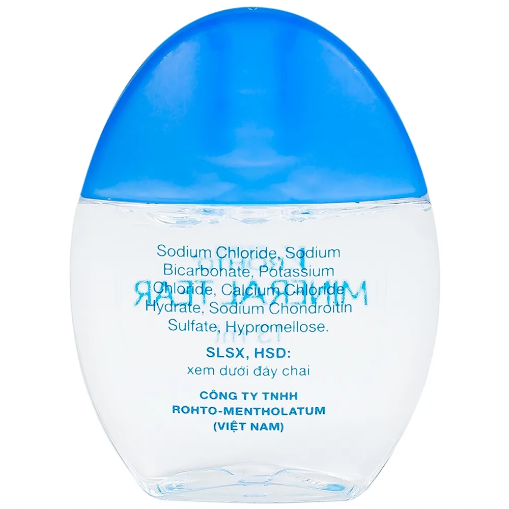 Hình ảnh Dung dịch nhỏ mắt V.Rohto Mineral Tear giữ ẩm và bổ sung khoáng chất (13ml)