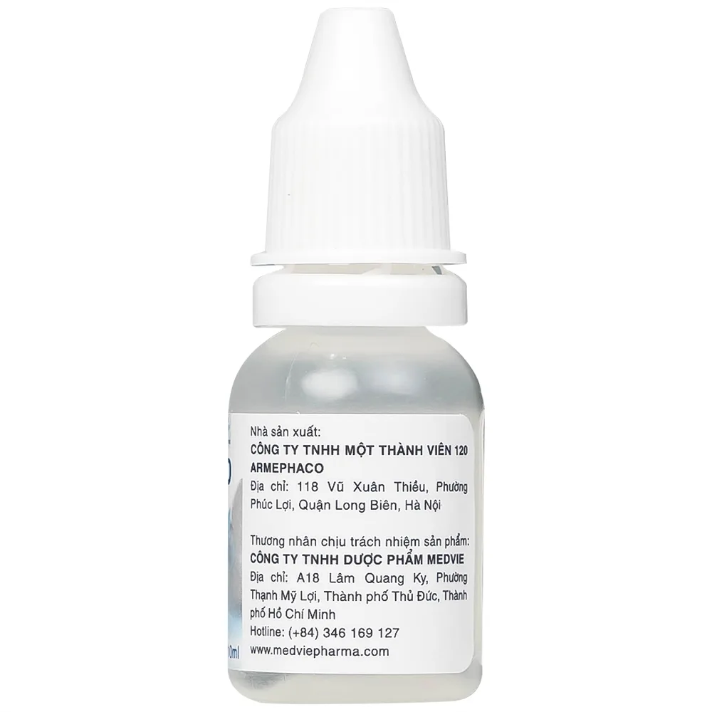 Hình ảnh Dung dịch nhỏ mũi Hyagold Drops 10ml Medvie làm sạch mũi 