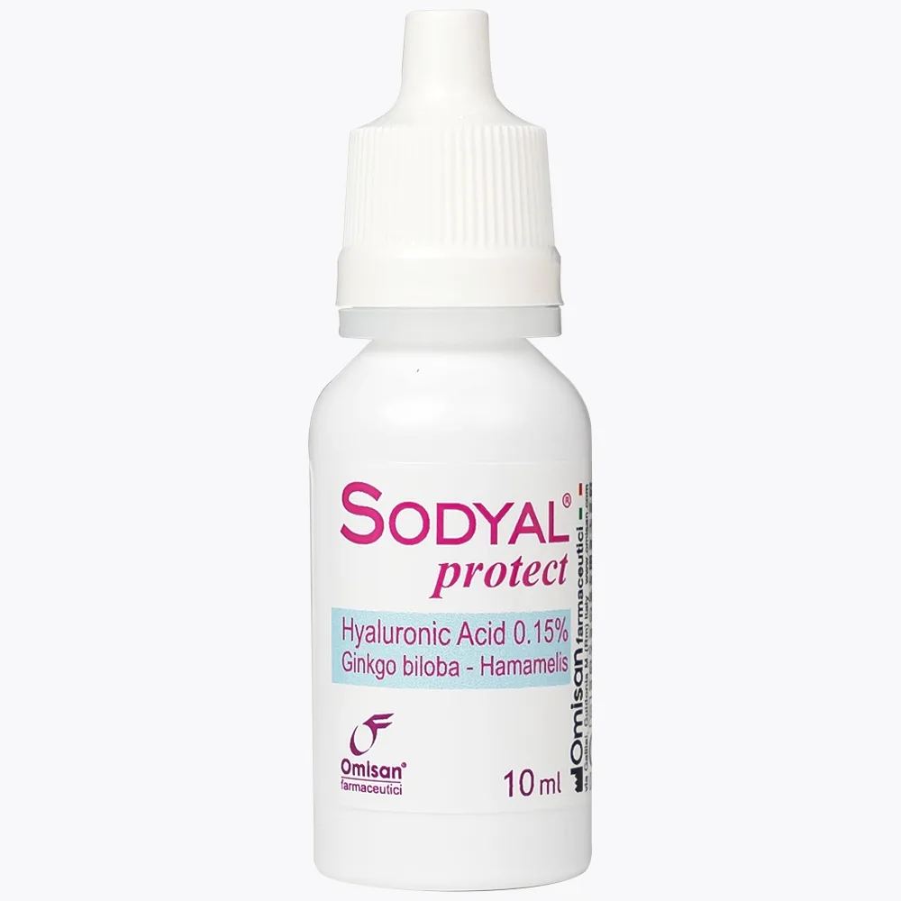 Hình ảnh Dung dịch nước mắt nhân tạo Sodyal Protect 10ml Omisan cấp ẩm và làm dịu dành, cấp ẩm cho mắt