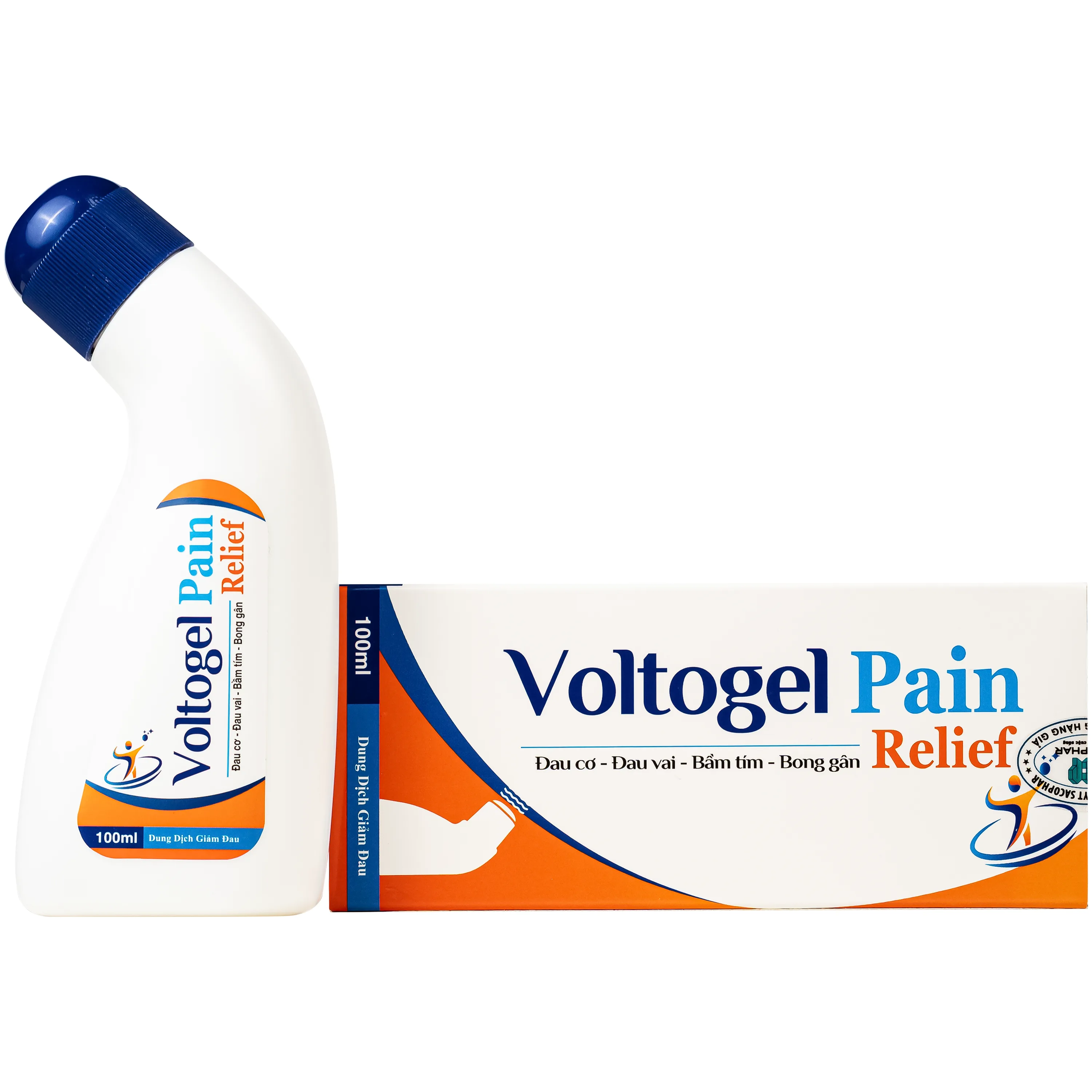 Hình ảnh Dung dịch Voltogel Pain relief giúp giảm đau, tan nhanh vết bầm tím, bong gân và thúc đẩy tuần hoàn máu (100ml)