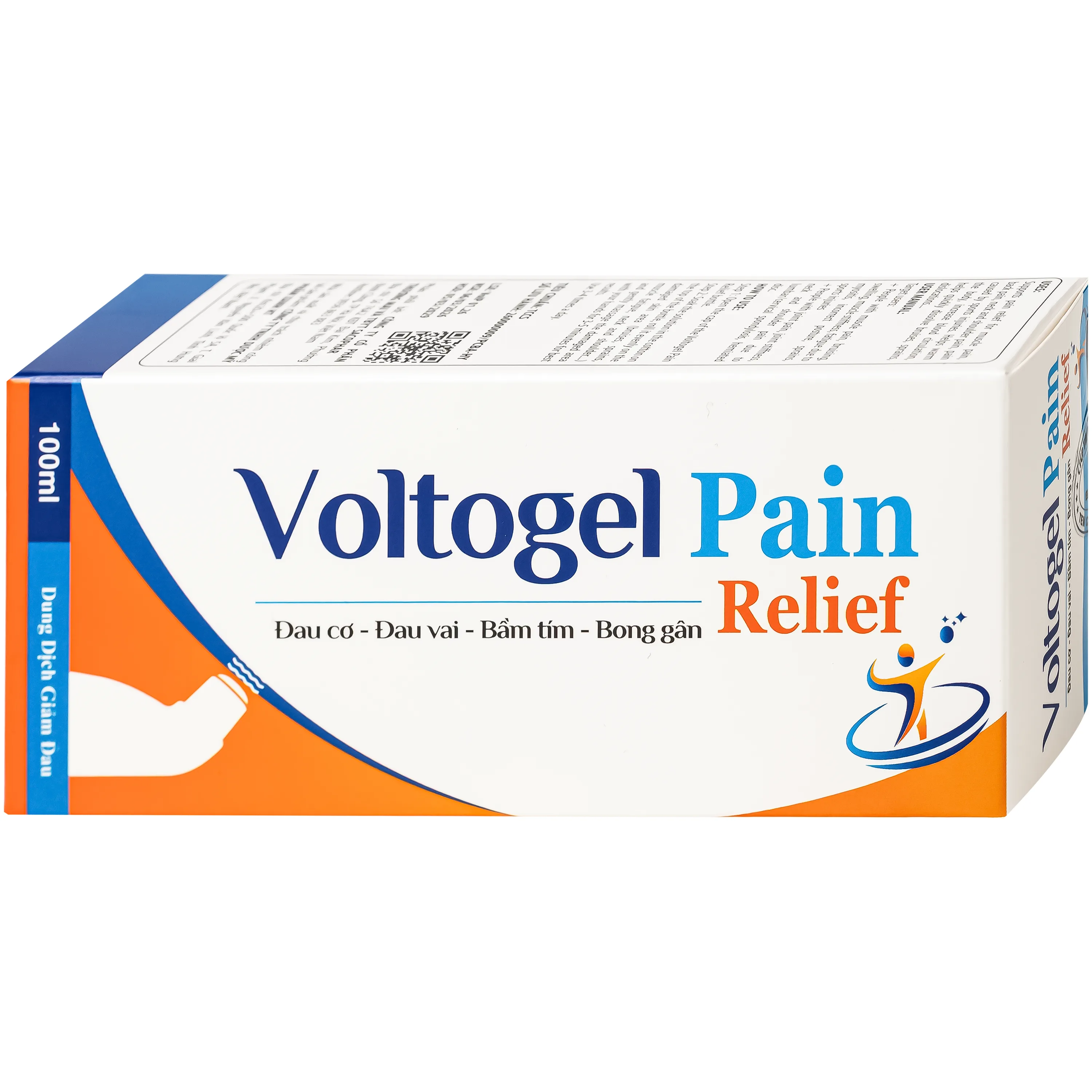 Hình ảnh Dung dịch Voltogel Pain relief giúp giảm đau, tan nhanh vết bầm tím, bong gân và thúc đẩy tuần hoàn máu (100ml)