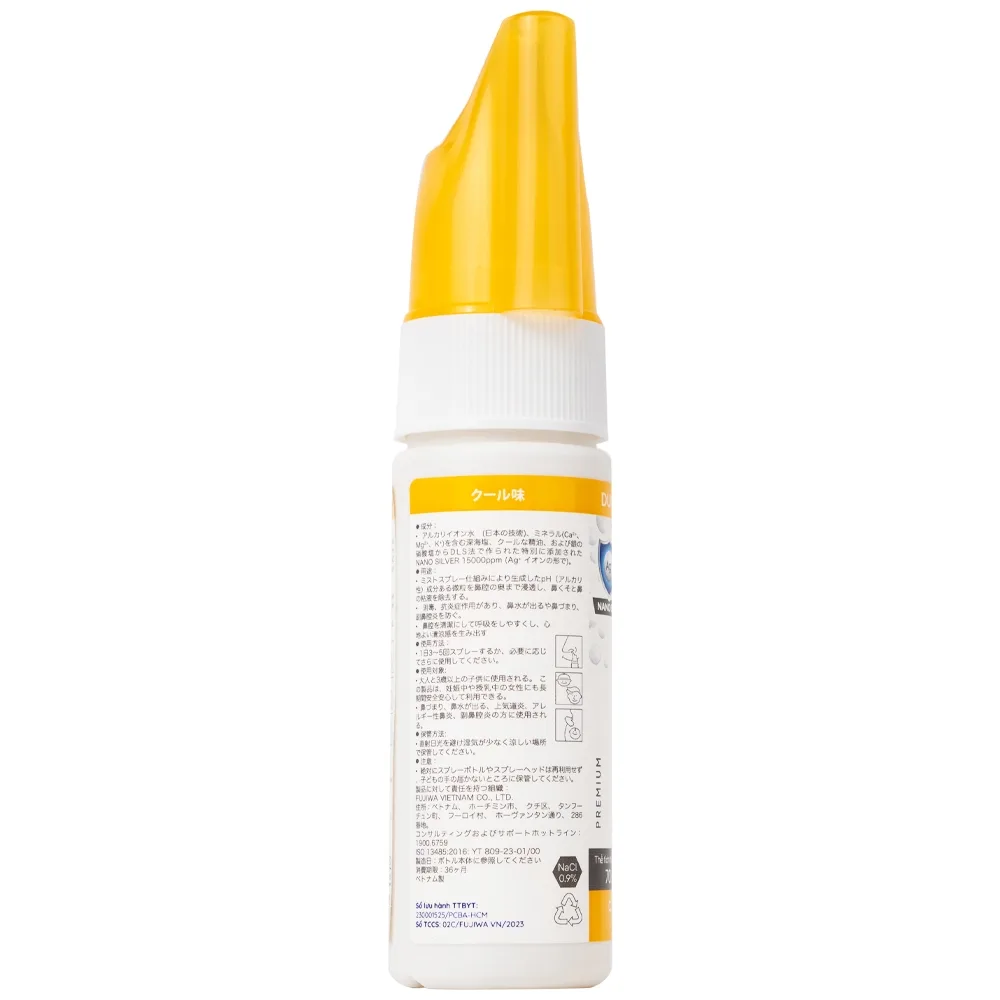 Hình ảnh Dung dịch vệ sinh mũi Fujisat i-on 70ml giảm đau, nhức, sưng đỏ 