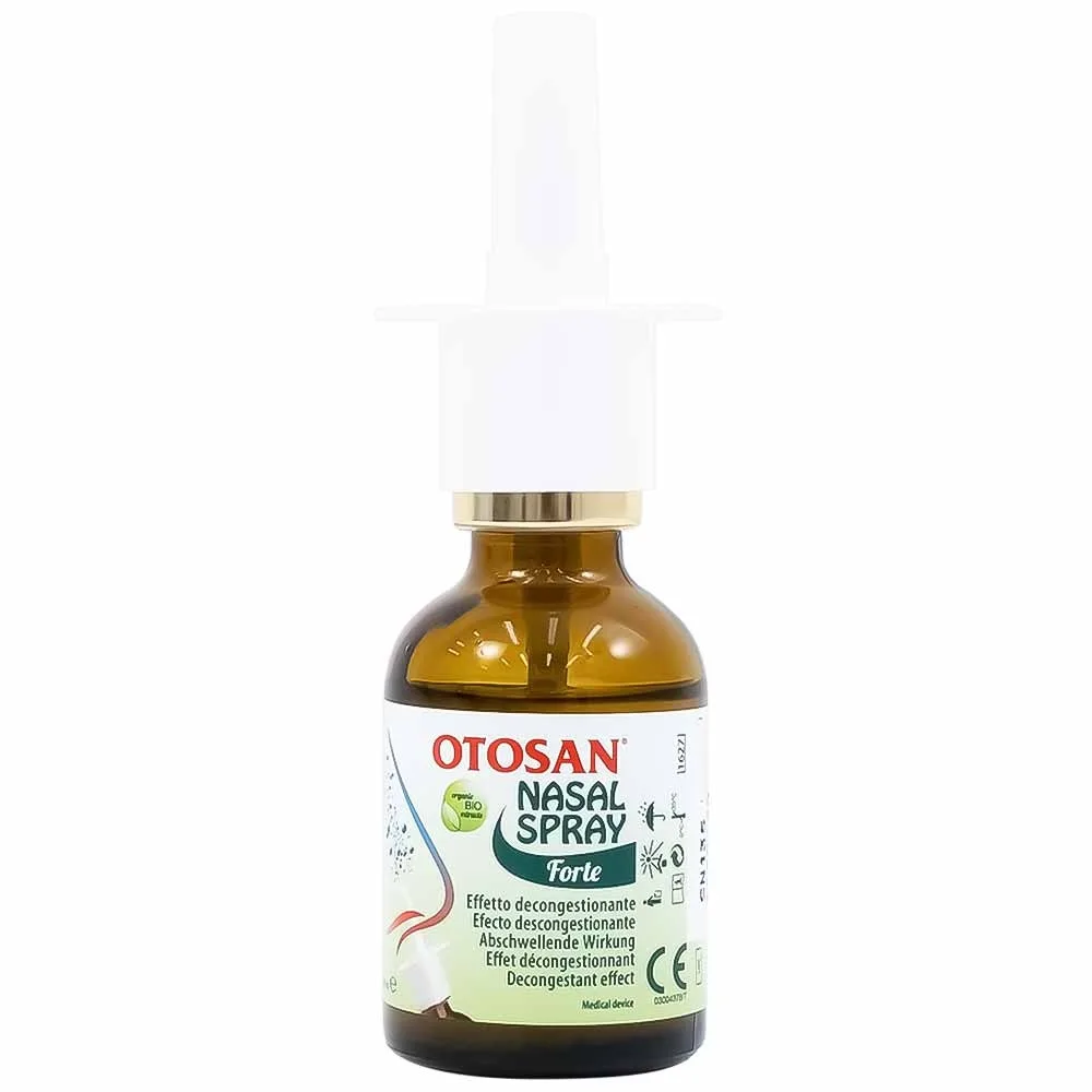 Hình ảnh Dung dịch xịt mũi Otosan Nasal Spray Forte hỗ trợ điều trị viêm mũi, viêm xoang (30ml)