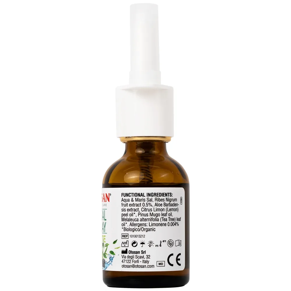 Hình ảnh Dung dịch xịt mũi Otosan Nasal Spray Forte hỗ trợ điều trị viêm mũi, viêm xoang (30ml)