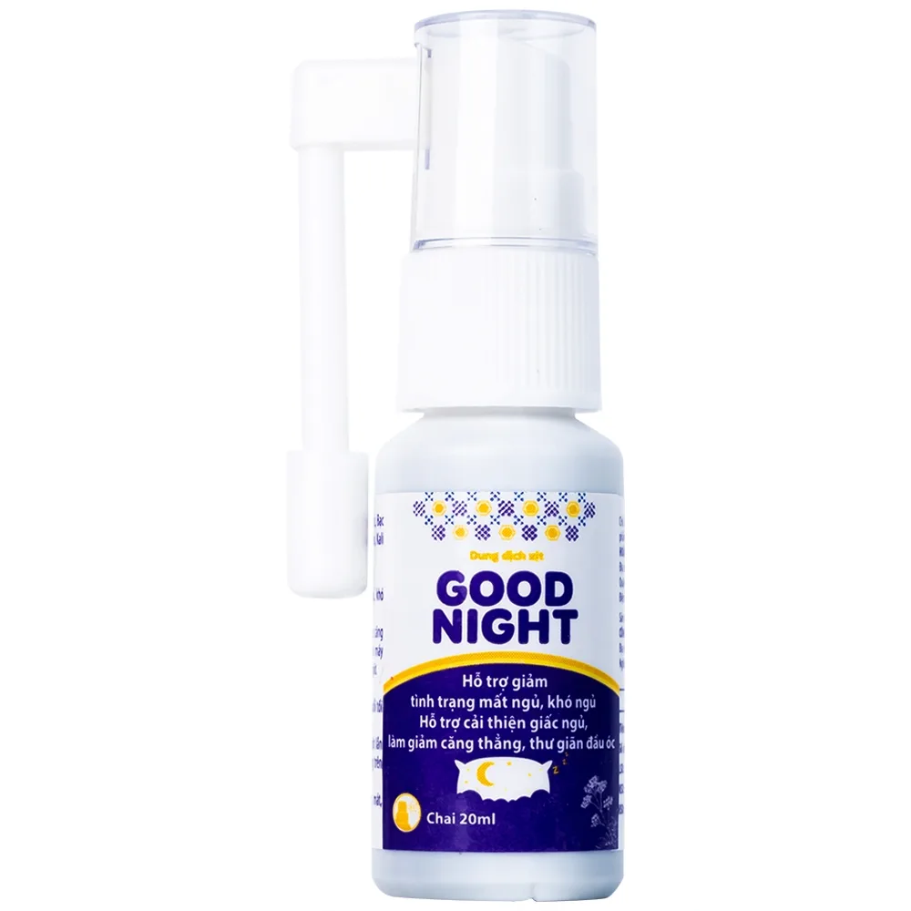 Hình ảnh Xịt thảo dược Good Night 20ml giúp ngủ ngon, giảm căng thẳng