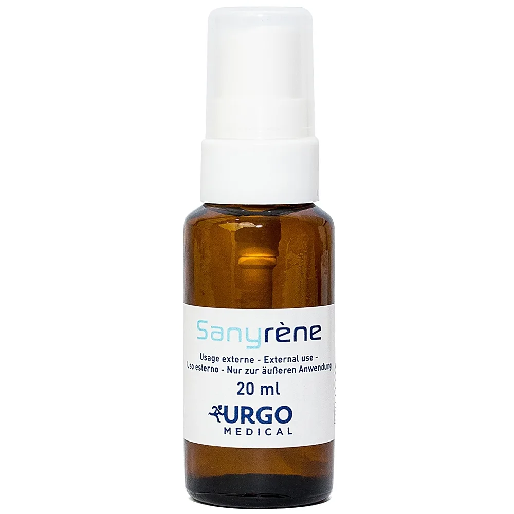 Hình ảnh Xịt phủ vết thương Urgo Sanyrene 20ml giúp ngăn ngừa loét do tì đè
