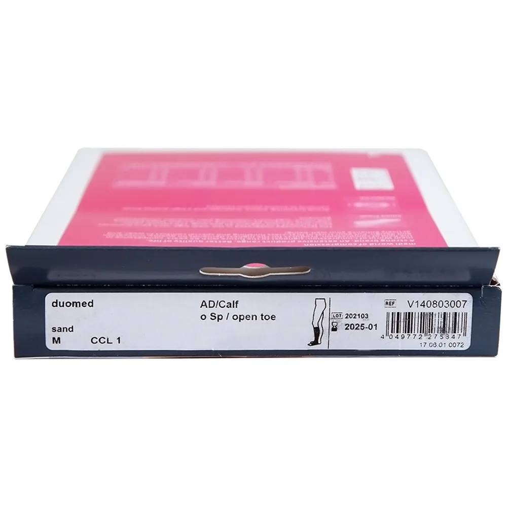 Hình ảnh Vớ gối y khoa Duomed size M hỗ trợ điều trị suy tĩnh mạch, phù chân, đau nhức chân