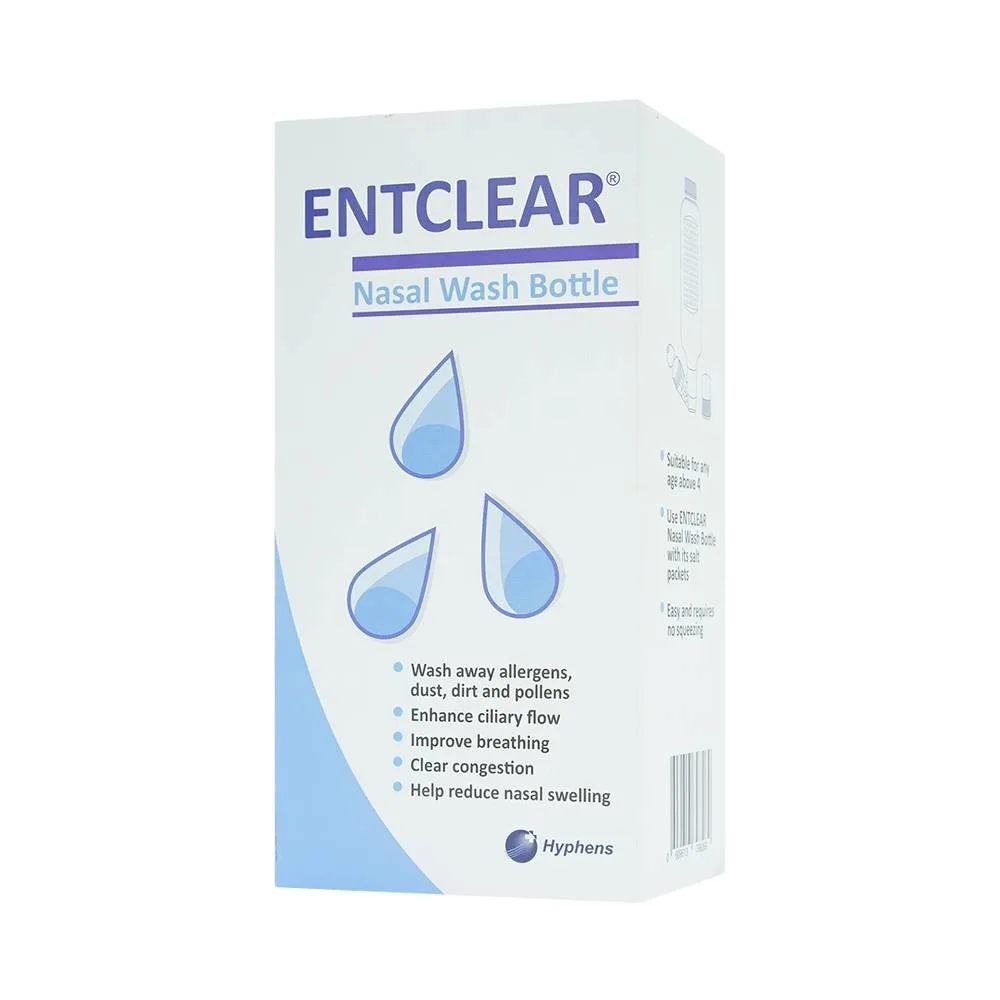 Hình ảnh Bình rửa mũi Entclear Nasal Wash Bottle Hyphens rửa sạch hốc mũi (1 bình)
