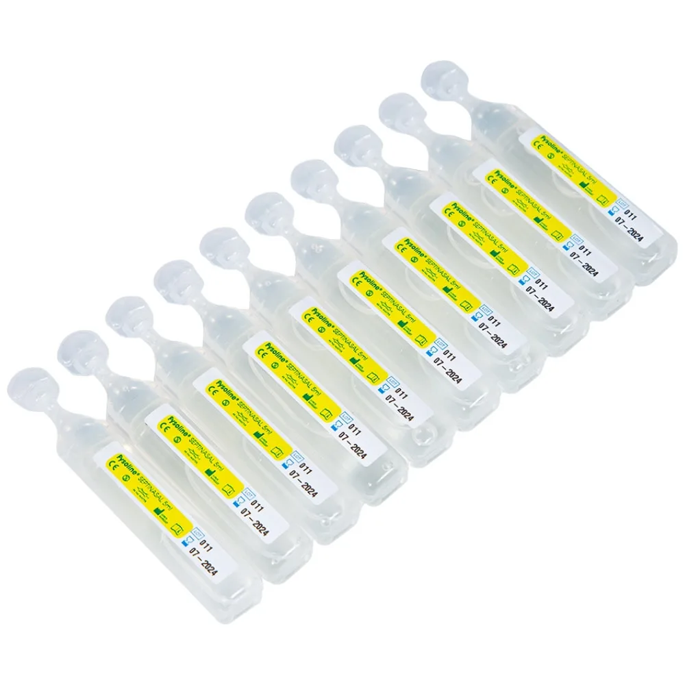 Hình ảnh Dung dịch nước muối Fysoline 5ml không chất bảo quản kháng khuẩn (20 ống)