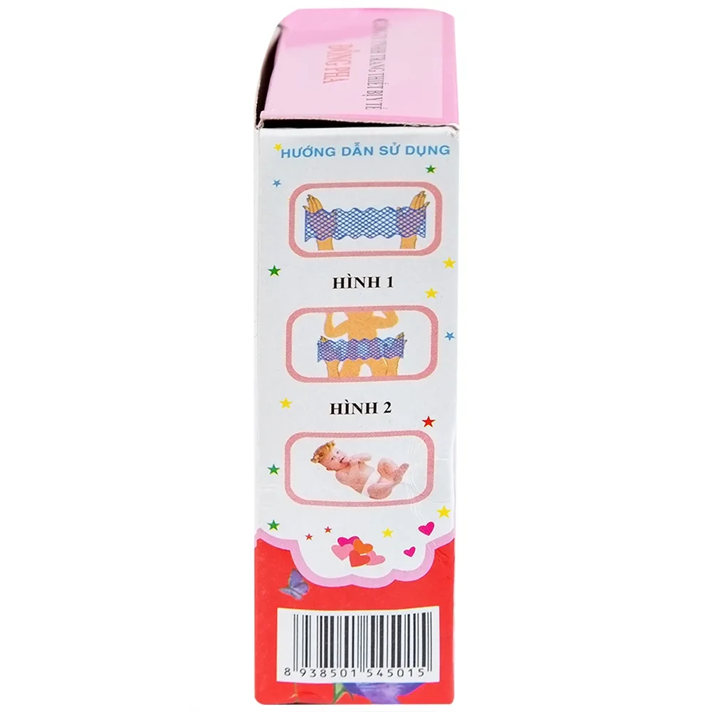 Hình ảnh Gạc rốn Đông Fa 3 Con Nai bảo vệ vùng rốn và giữ ấm cho bé (100 hộp)