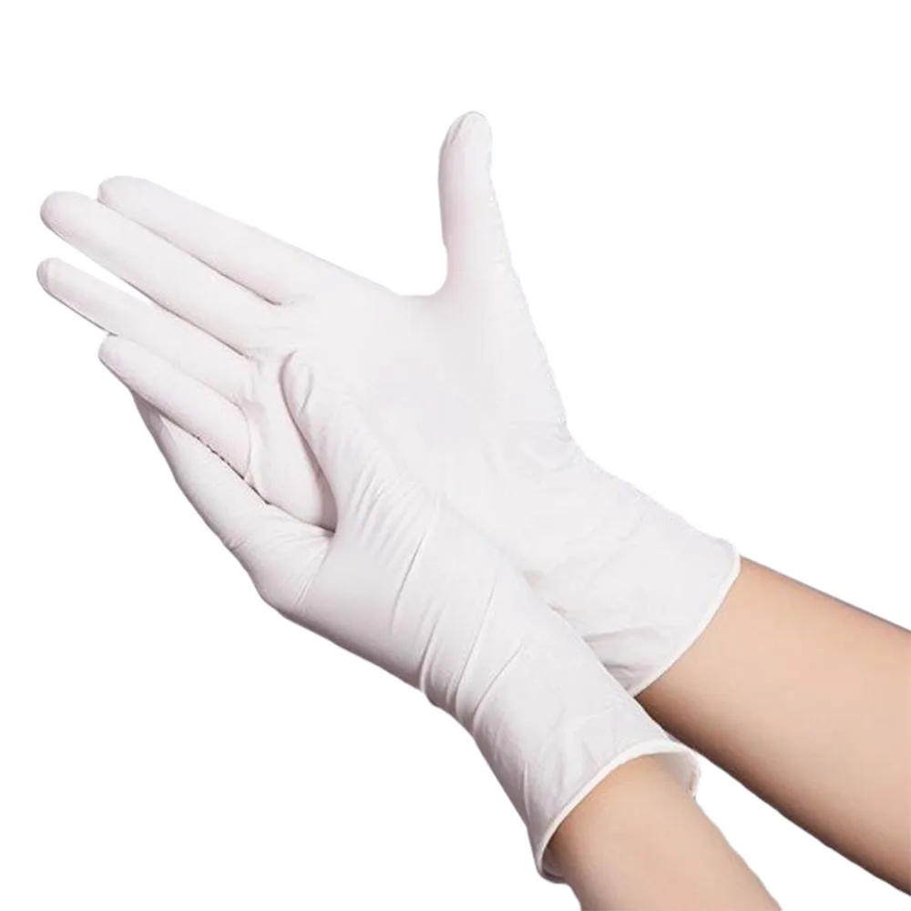 Hình ảnh Găng tay thăm khám dùng trong y tế Super Care Latex Powdered Examination Gloves Size S (100 cái)