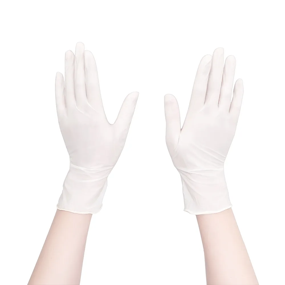 Hình ảnh Găng tay thăm khám dùng trong y tế Super Care Latex Powdered Examination Gloves Size S (100 cái)