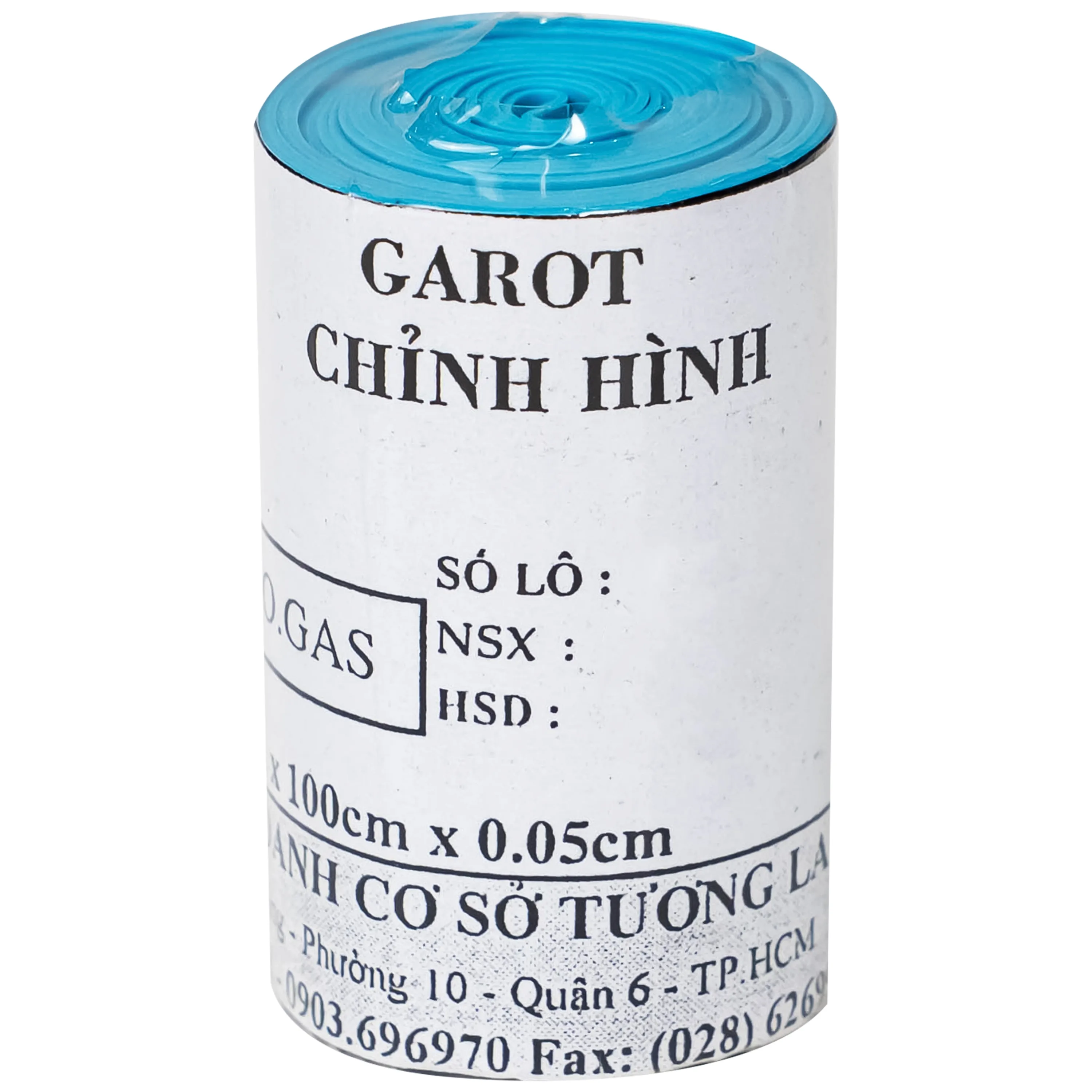 Hình ảnh Garo chỉnh hình 4x100x0.05cm dùng để thắt mạch, hỗ trợ việc tìm mạch máu