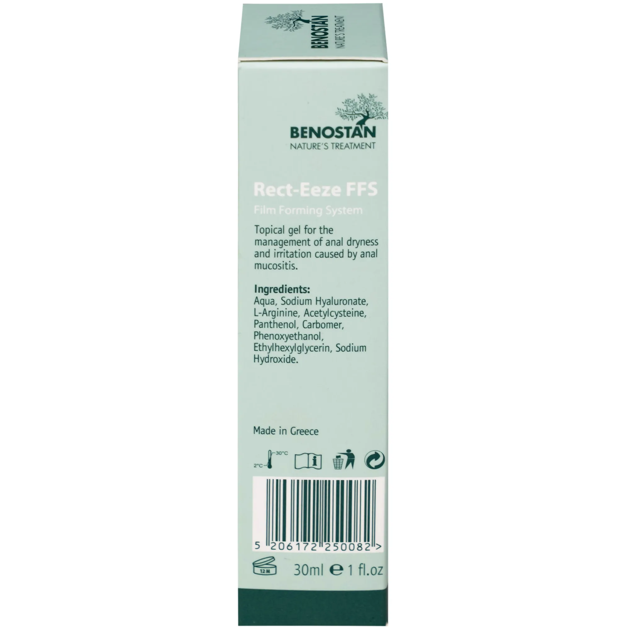 Hình ảnh Kem bôi hậu môn Benostan 30ml giảm khô và kích ứng niêm mạc hậu môn