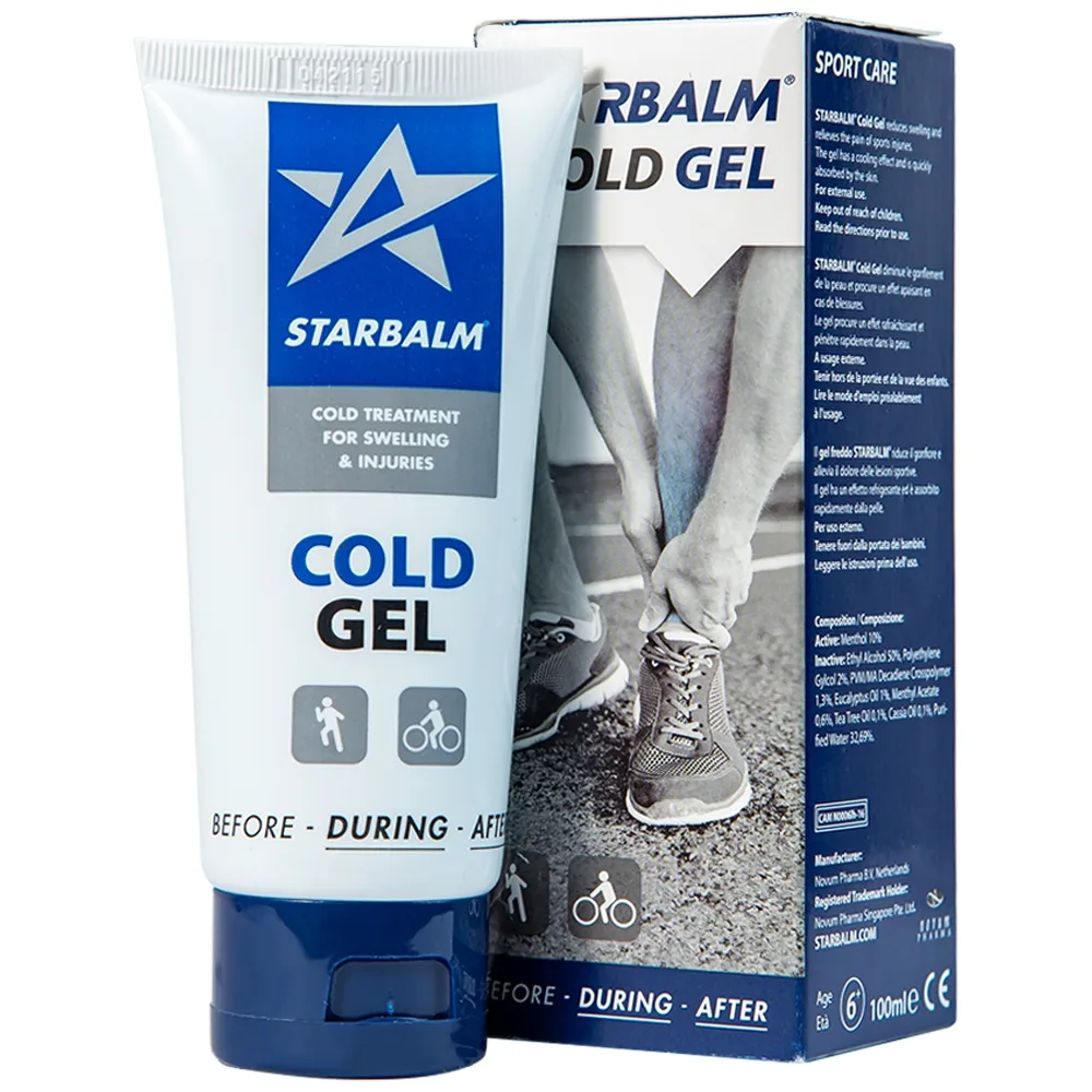 Hình ảnh Gel lạnh giảm đau Starbalm Cold Gel 100ml giảm thâm tím, bong gân, giảm đau cơ, phục hồi chấn thương