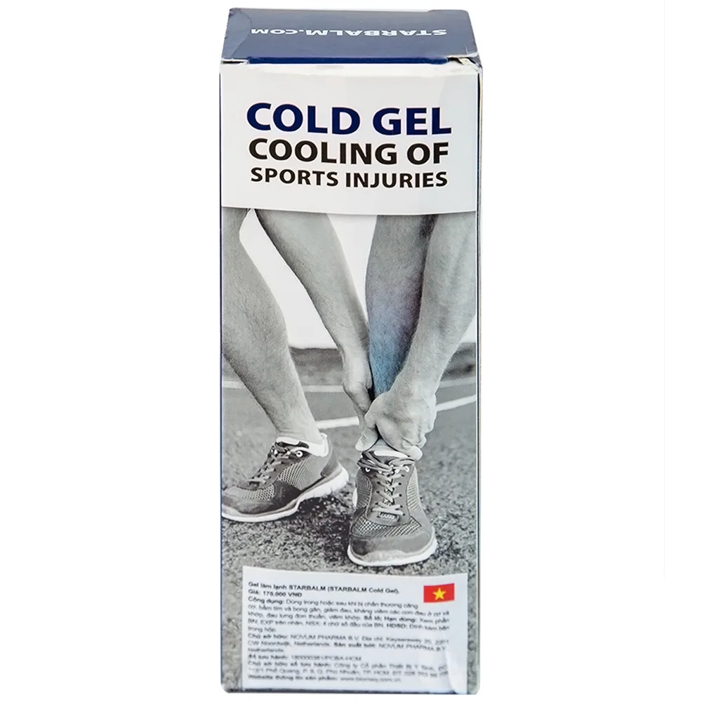Hình ảnh Gel lạnh giảm đau Starbalm Cold Gel 100ml giảm thâm tím, bong gân, giảm đau cơ, phục hồi chấn thương
