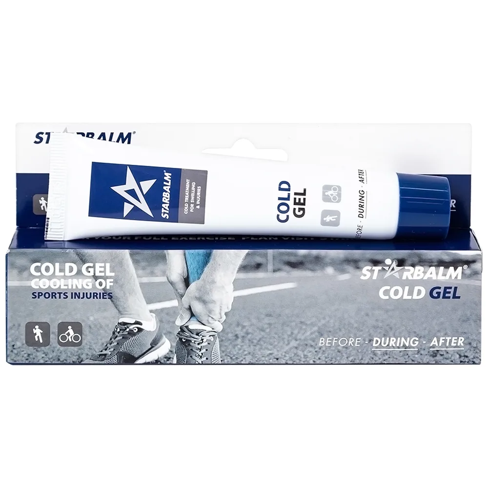 Hình ảnh Gel Starbalm Cold Gel có tác dụng làm mát và ngăn ngừa chấn thương thể thao (25ml)