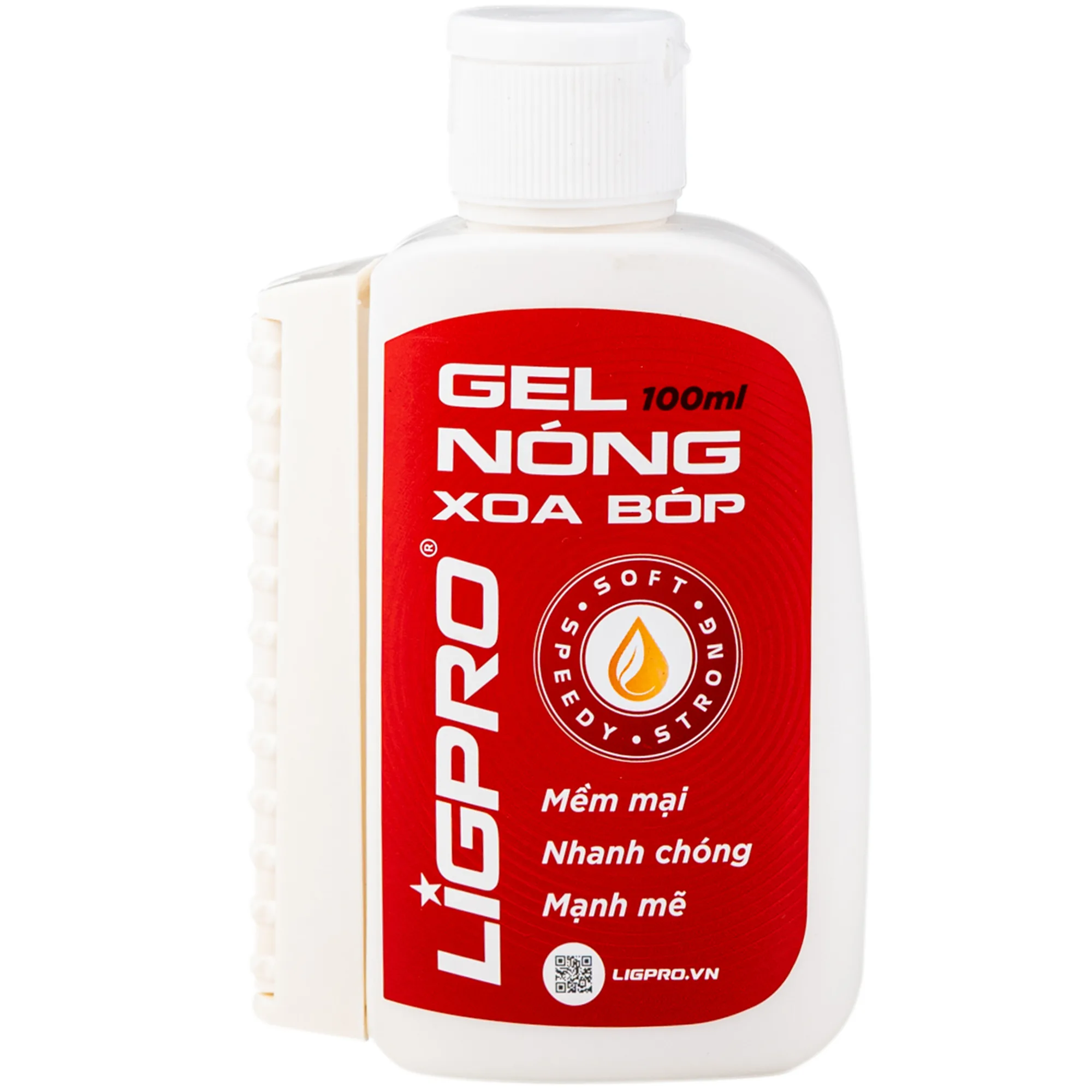 Hình ảnh Gel nóng xoa bóp Ligpro hỗ trợ giảm đau cơ xương khớp, thư giãn cơ bắp (Thảo dược thiên nhiên) (100ml)