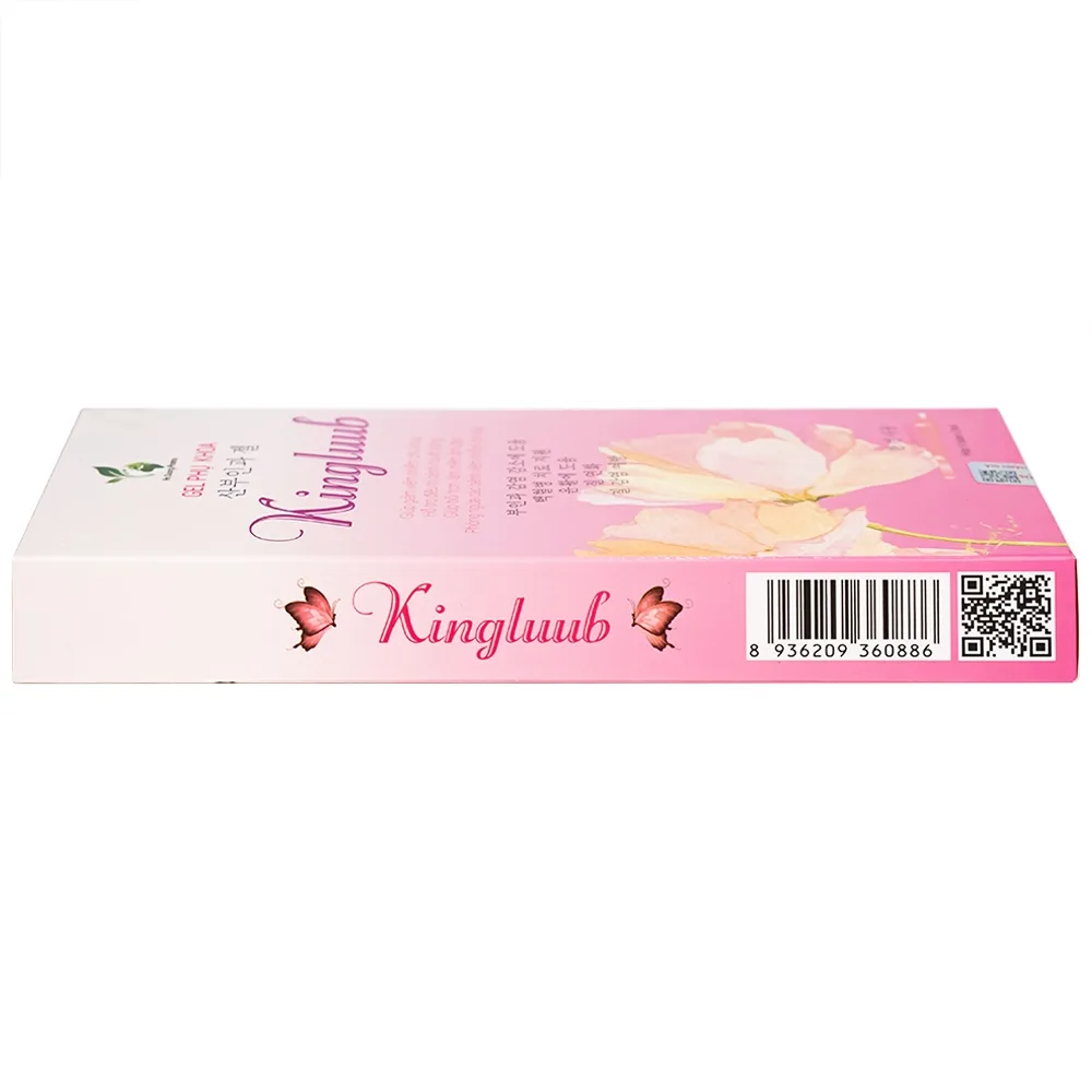 Hình ảnh Gel phụ khoa Kingluub Biosantis giảm viêm nhiễm, hỗ trợ điều trị huyết trắng, bôi trơn, mềm âm đạo (5 tuýp x 3ml)