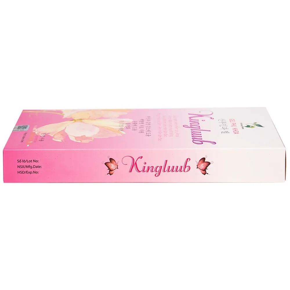 Hình ảnh Gel phụ khoa Kingluub Biosantis giảm viêm nhiễm, hỗ trợ điều trị huyết trắng, bôi trơn, mềm âm đạo (5 tuýp x 3ml)