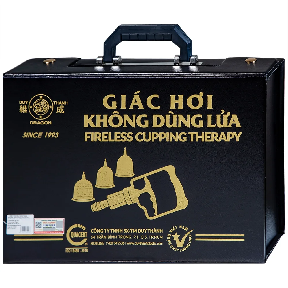 Hình ảnh Bộ giác hơi không dùng lửa Duy Thành chữa trị các chứng đau lưng, đau ở vai