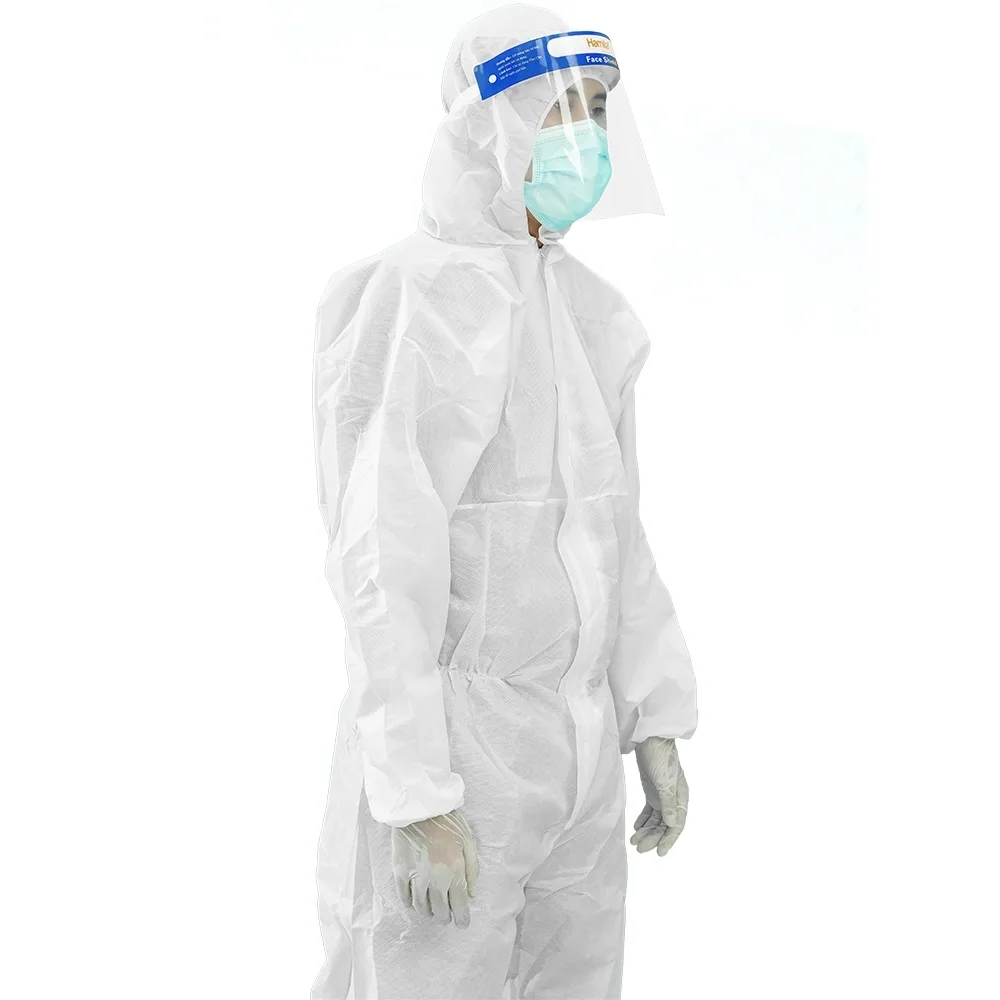 Hình ảnh Bộ quần áo phòng, chống dịch Protective Coverall bảo vệ cơ thể khỏi các tác nhân độc hại