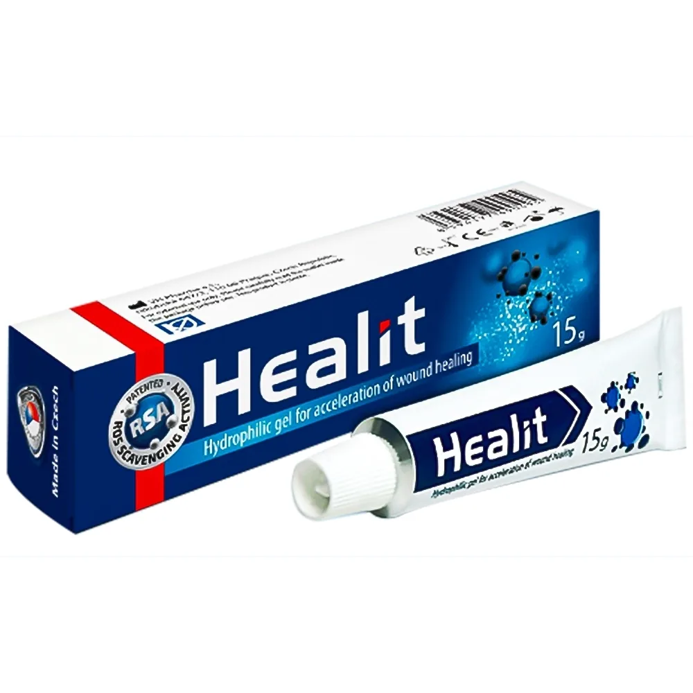 Hình ảnh Gel Healit VHPharma thúc đẩy nhanh quá trình lành vết thương (15g)
