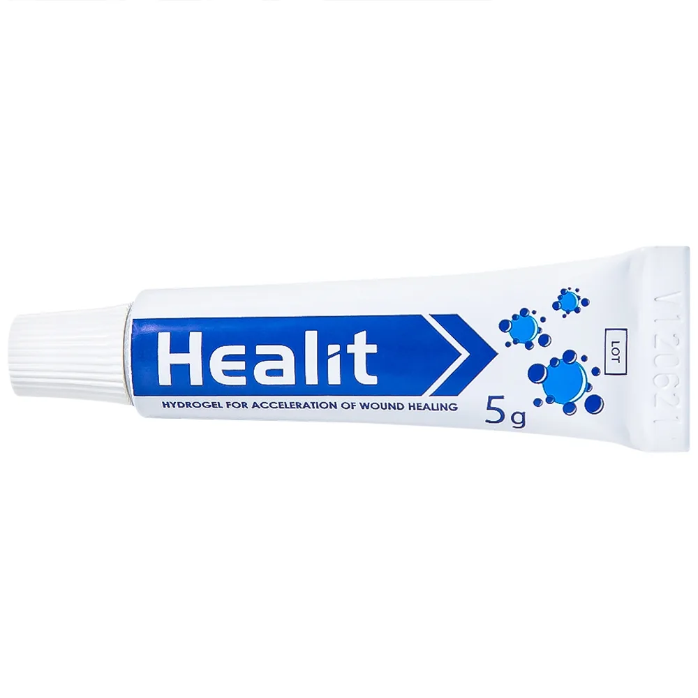 Hình ảnh Gel Healit VHPharma thúc đẩy nhanh quá trình lành vết thương hở (5g)