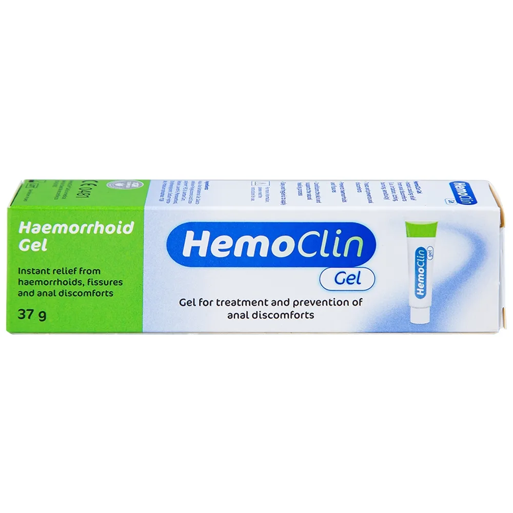 Hình ảnh Gel bôi trĩ Hemoclin điều trị và phòng ngừa các khó chịu ở hậu môn (37g)