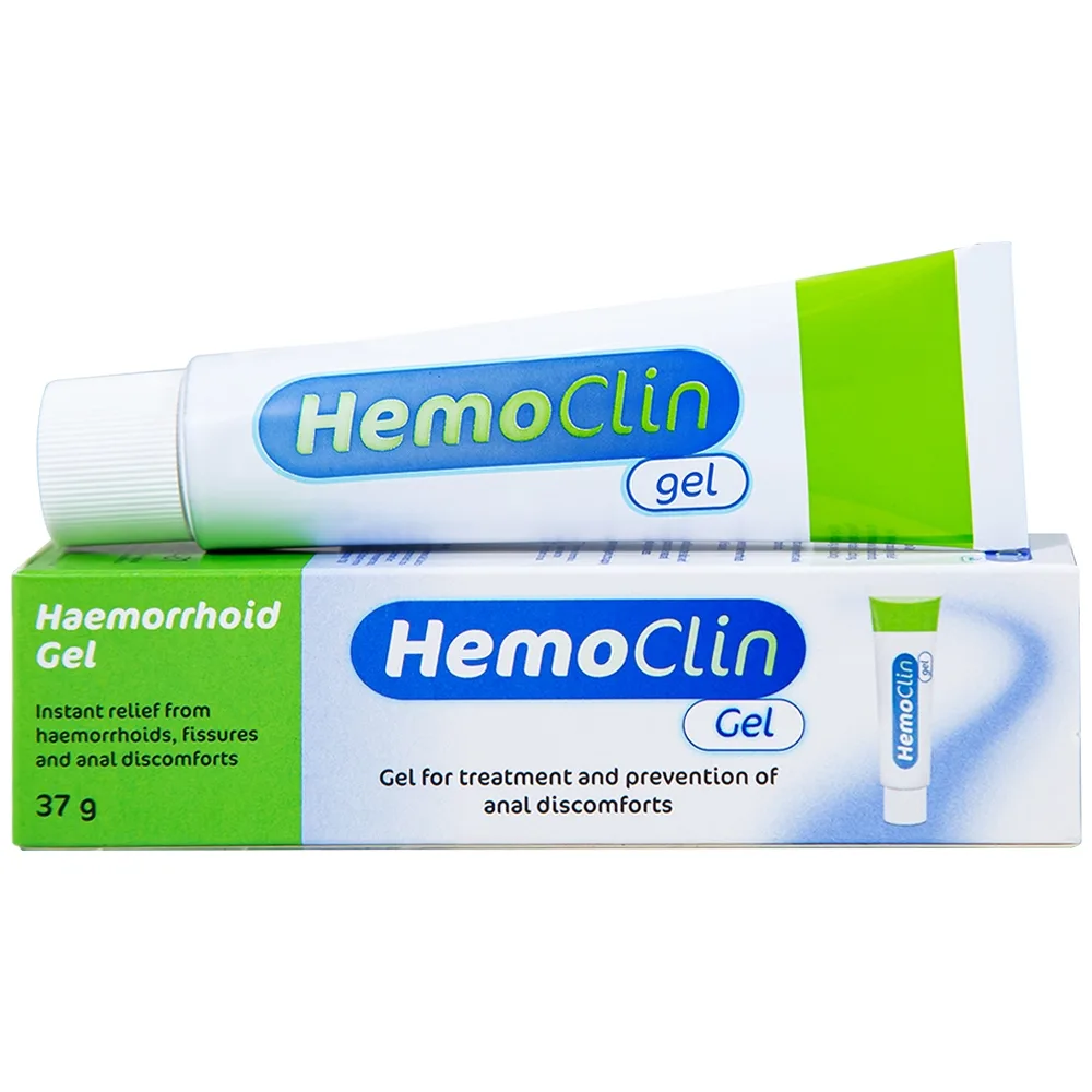 Hình ảnh Gel bôi trĩ Hemoclin điều trị và phòng ngừa các khó chịu ở hậu môn (37g)