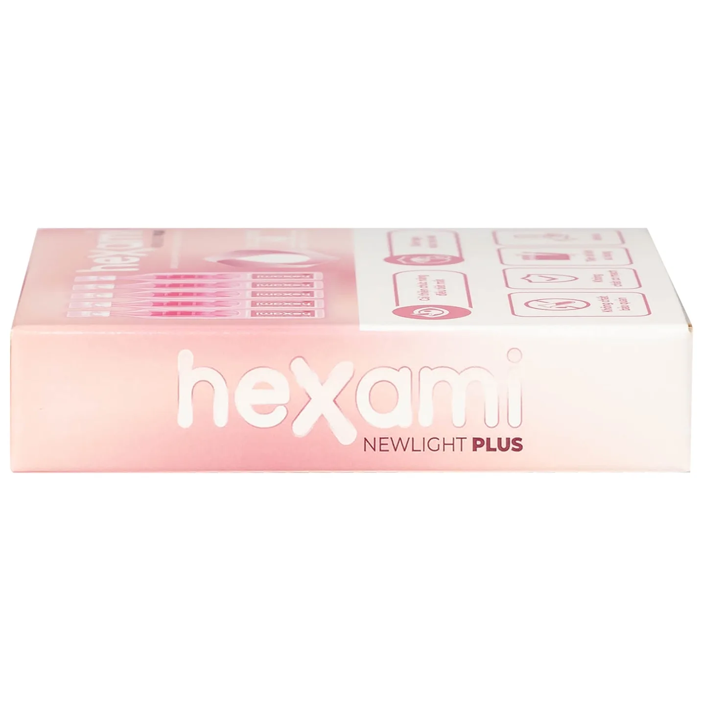 Hình ảnh Dung dịch nhỏ mắt Hexami Newlight Plus CPC1HN giảm mỏi mắt, mờ mắt, ngứa mắt, mắt đỏ (4 vỉ x 5 ống)